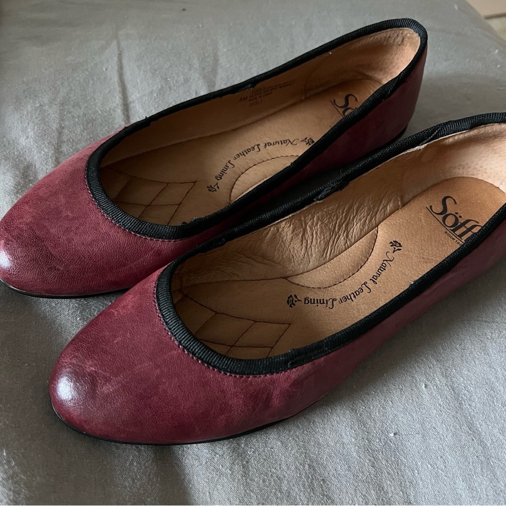 Sofft Leather Ballet Flats